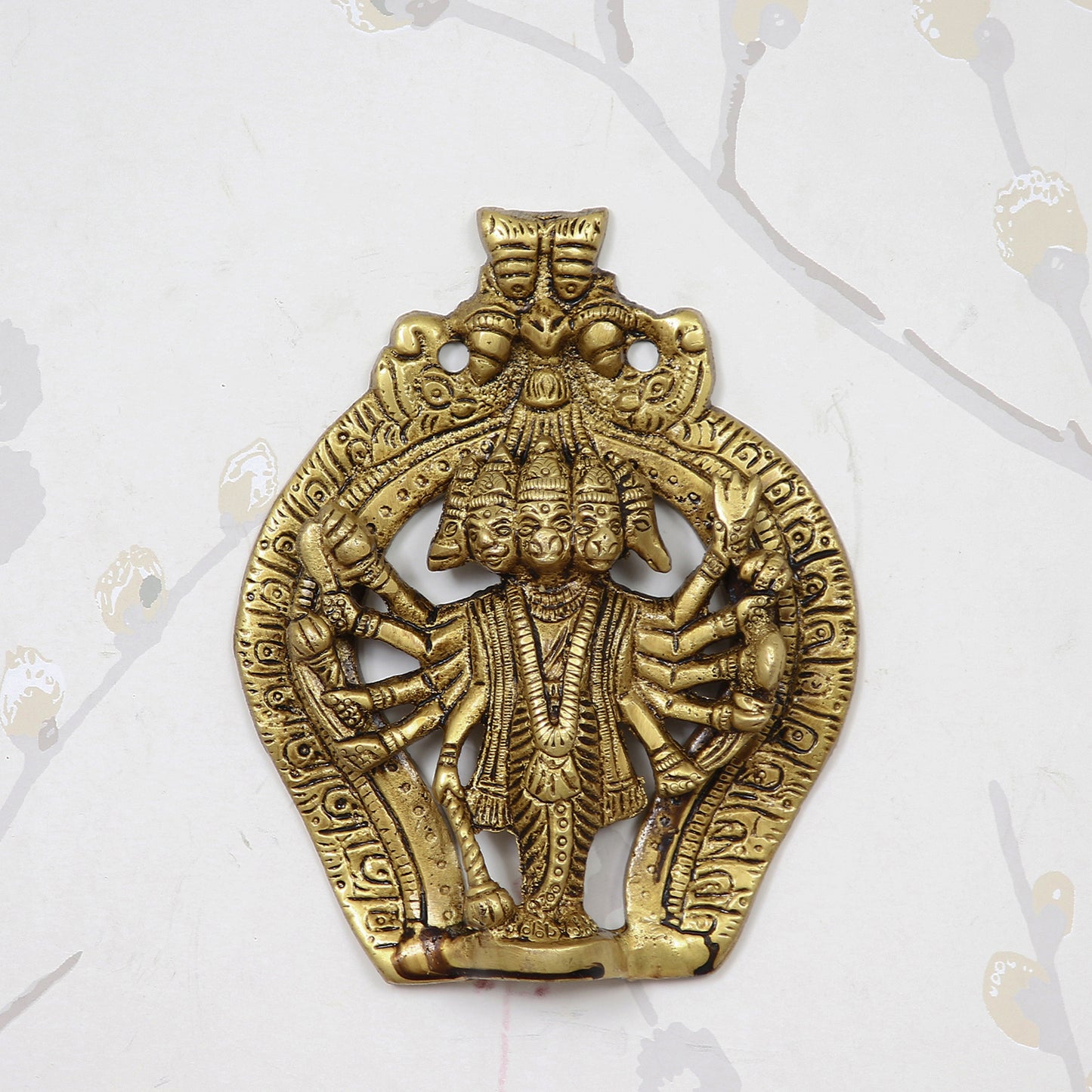 Panchmukhi Lord Hanuman Brass Idol