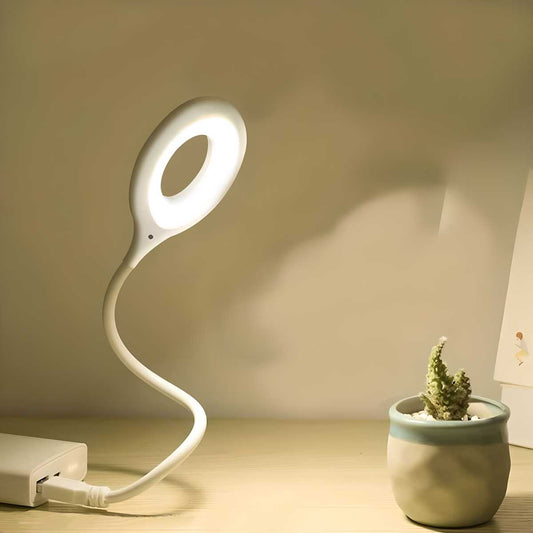 USB Rechargeable LED Clip-On Reading Lamp – 20 LEDs
