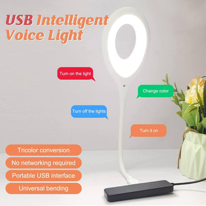 USB Rechargeable LED Clip-On Reading Lamp – 20 LEDs