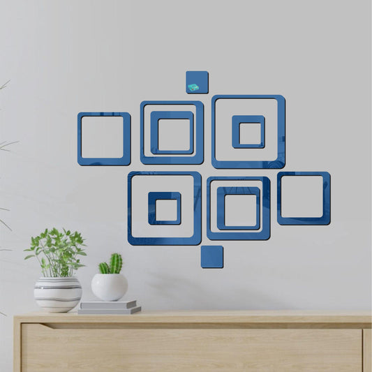 Modern Square Décor - Set  of 12