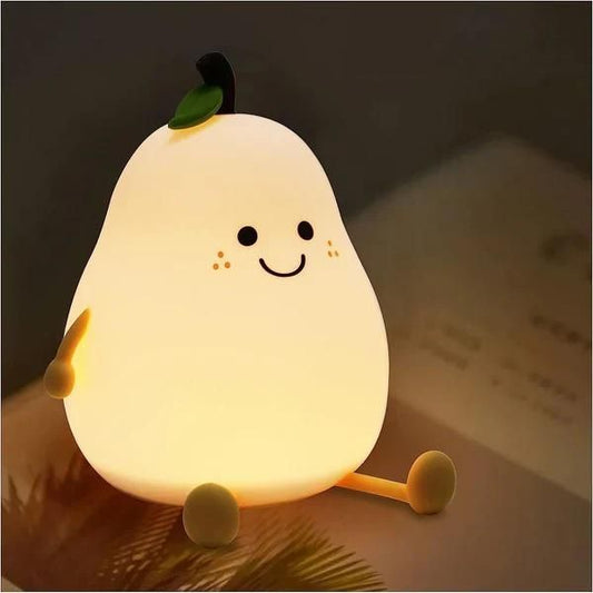 Cute Animal Silicone Baby Night Light – Soft Glow Lamp