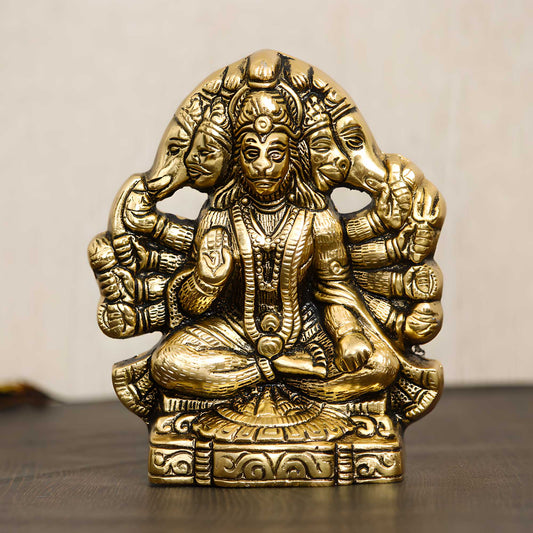 Golden Panchmukhi Hanuman Ji